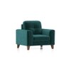 Verona Sofa Set (Colour: Malibu Blue, Seater: 2+1+1)