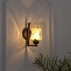 Mysen Glass And Metal Wall Light