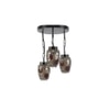 Izaiah Multicolour Glass Cluster Hanging Light