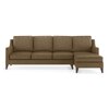 Abbey Sectional Sofa (Colour : Dune, Cushion : Soft, Seater : Right Aligned 3 Seater + Right Aligned Chaise)