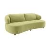 Henry Velvet 3 Seater Sofa Mint Green Color