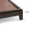 Taarkashi Solid Wood Queen Size Non Storage Bed In American Walnut Finish