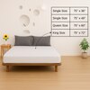 Premium Jacquard Polyester Waterproof Mattress Protector for King Size In Gray Colour 75x72