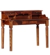 Sipo Sheesham Wood  Study Table In Honey Oak  Finish