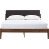 Scandinavian Tucker King Bed Cocoa Finish