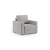 Apollo Sofa Set (Colour : Vapour Grey, Cushion : Hard, Back Type : Regular, Seater : 2+1+1)