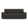Apollo Compact Sofa Set (Colour : Smoke Grey, Cushion : Soft, Back Type : High Back, Seater : 3+1+1)