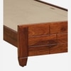 Rehan Solid Wood Single Size Bed