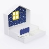 Little Hut Bed 6X4 Drawers On Wheels In Blue Colour53