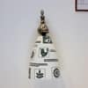Artistic Electric Wall Lamp in White Colour