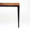 Shakur Solid Wood 6 Seater Dining Table in Brown Finish