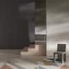 Jaipur Rugs Soft Geometric 5x8 Feet Undyed White And Medium Grey Wool And Polyester Dhurrie Carpet