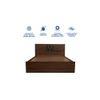 Graces Solidwood Headbord With Box Storage Queen Bed