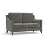 Abbey Sofa Set (Colour : Ash Grey Velvet, Cushion : Hard, Seater : 3+2+1)