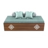 Livo Day Bed in Exotic Teak Finish