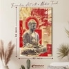 Abstract Buddha Canvas Wall Art 22 x 34 Inch