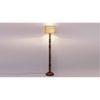 Campbell Brown Cotton Shade Floor Lamp