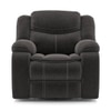 Atticus Single Seater Swivel Rock Recliner in Urban Grey Colour