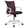 Iinea Mid Back Ergonomic Chair in Brown Colour