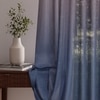 Stoa Paris Sheer Ombre Printed Long Door Curtain, Aesthetic Curtain with  Light Filtering Balcony,  Set of 1 Parda, Sunset Kiss - Purple