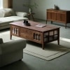 Solid Wood Walnut Coffee Table