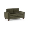 Apollo Neo 2 Seater Fabric Sofa In Deep Olive Velvet Colour
