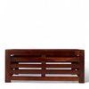 Erickson Sheesham Wood Contemporary Rectangle Coffee Table In Honey Finish