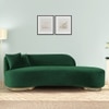 Maddox Velvet 3 Seater Sofa in Green Colour
