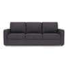 Apollo Sofa Set (Colour : Steel Grey, Cushion : Soft, Back Type : Regular, Seater : 3+1+1)