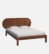Orren Solid Wood Queen  Size Bed Without Storage (Provincial Teak Finish)