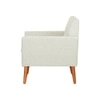 Thomas Fabric Lounge Chair in Light Green Color