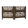 Kissie Solid Wood 4 Panel Room Divider