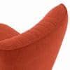Grace Lounge Chair in Lava Colour