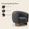 Eclipse Lounge Chair in Charcoal Colour