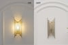 Hollis Brass and Glass Wall Light