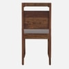 Gianni Solid Wood Dining Chair in Honey Finish - Set of 2