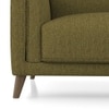 Diana 2 Seater Fabric Sofa In Olive Green Colour