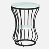 Metalwring Metal Side Table in Black Colour