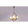 Masakee Four Light Brass Finish Contemporary Chandelier