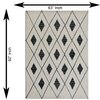 Diamond Lattice Carpet Size 7.8x5.3 ft.