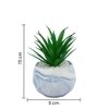Blue 1 Pieces Succulent Artificial Plant With Pot