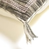Slate Cotton Lumbar Pillow Cover