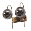 Eliante Modern Wall Lights Mild Steel & Glass Material Gold & Smoke Finish