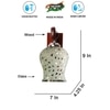 Devansh Solid Wood Electric Wall Light in Brown Colour with Multi Shade Count of 1 Light