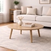 Wulk Solid Wood Coffee Table In  Natural Finish