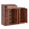 Danta Sheesham Wood  Shoerack  In Honey Oak  Finish