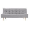 Ofra 3 Seater Fold Out Sofa cum Bed  in Grey Colour