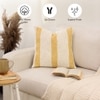 Shivalik Set Of 2 Cushion Covers With Yellow Colour