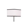 Drake Multicolour Cotton Shade Floor Lamp