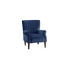 Maxo Accent Chair in Blue Colour